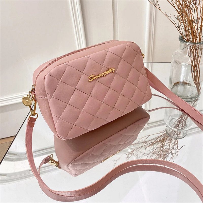 Tassel Small Messenger Bag For Women Trend Lingge Ebroidery Camera Γυναικεία τσάντα ώμου Fashion Chain Γυναικείες τσάντες χιαστί