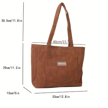 2023 Νέα τσάντα ώμου Γυναικεία τσάντα μονόχρωμη σχεδίαση Master Velvet Fabric Μεγάλης χωρητικότητας Τσάντα τάση