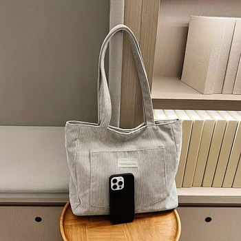 2023 Νέα τσάντα ώμου Γυναικεία τσάντα μονόχρωμη σχεδίαση Master Velvet Fabric Μεγάλης χωρητικότητας Τσάντα τάση
