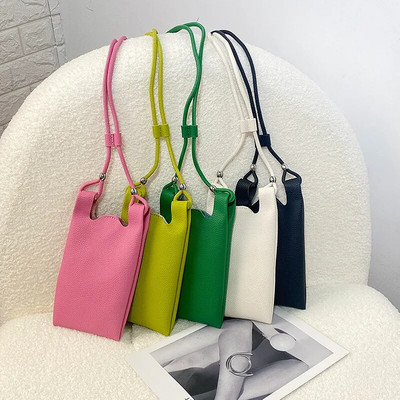 Ins Designer Fashion Mini Crossbody Krepšiai Moterims Kasdieniai Praktiški Moteriški Monetos Piniginė ir rankinės Lady Messenger Bag Phone Bolsa