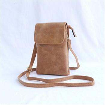 Висококачествени чанти за мобилни телефони Clemence Модерни чанти през рамо Дамска чанта през рамо от PU кожа Малка дамска чанта през рамо Дамско портмоне
