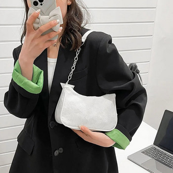 Fashion Oxford υφασμάτινες τσάντες ώμου για γυναίκες με μικρό χερούλι Τσάντα μασχάλης συμπλέκτη Απλή γυναικεία ιδιοσυγκρασία τσάντα 2024 Νέα