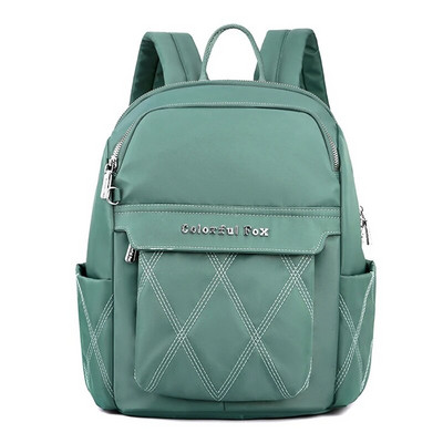 Prekės ženklo mokykliniai krepšiai paauglėms merginoms, vandeniui atsparus nailonas, moteriškos kelioninės kuprinės, nuo vagystės, languotas moteriškas krepšys Mochila Feminina