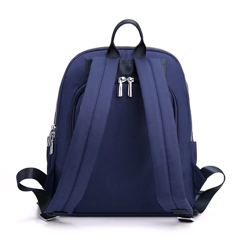 Prekės ženklo mokykliniai krepšiai paauglėms merginoms, vandeniui atsparus nailonas, moteriškos kelioninės kuprinės, nuo vagystės, languotas moteriškas krepšys Mochila Feminina