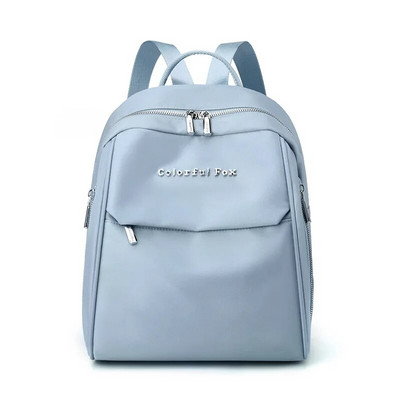 Women Mini Backpacks Anti-theft Waterproof Nylon Small Bagpack Office Lady Multi-pocket Solid Shoulder Bags Travel Shell Bag