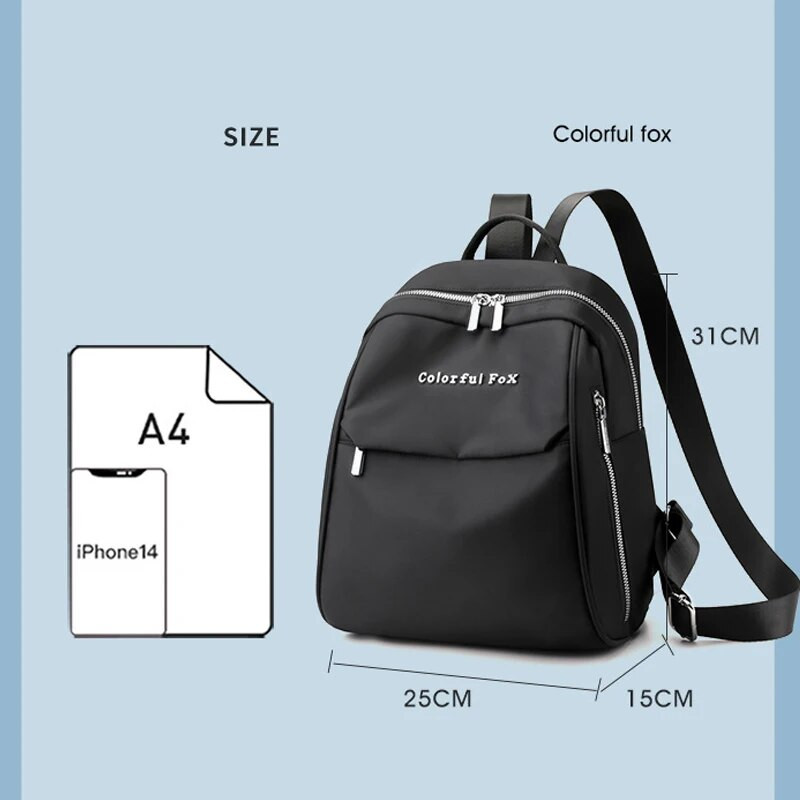 Naiste miniseljakotid vargusvastased veekindlad nailonist väikesed kotikott kontorinaised, mitme taskuga tugevad õlakotid.