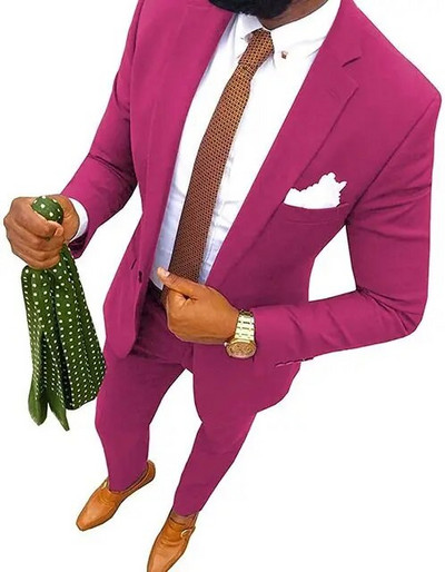 Slim Fit Abiti Uomo Smoking Da Sposo Terno Masculino Prom Blazer Matrimonio Personalizzato 2 τμχ Disfraz De Hombre Ανδρικό κοστούμι