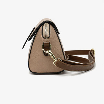 Луксозна дизайнерска едноцветна дамска малка ръчна чанта Модна чанта през рамо Дамска кожена чанта през рамо Bolsas