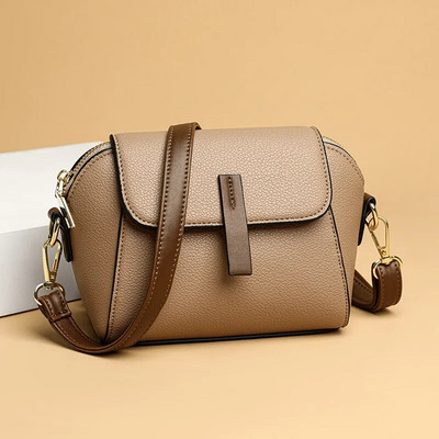 Горещи разпродажби Ежедневни чанти през рамо с черупки Дамска чанта през рамо от изкуствена кожа Модни малки чанти за дами Gfit