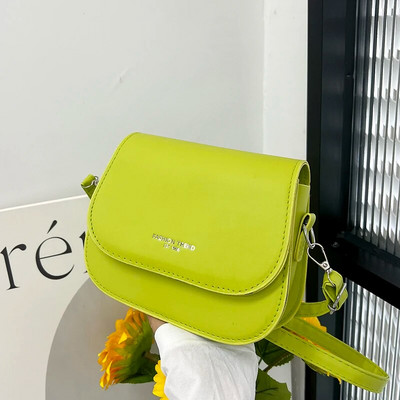 Vintage Saddle Crossbody Τσάντα PU Δερμάτινο γυναικείο πολυτελές σχέδιο Μικρή τσάντα και τσαντάκι Γυναικεία τσάντα ταξιδιού ώμου Messenger τσάντα