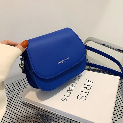 Vintage Saddle Crossbody Τσάντα PU Δερμάτινο γυναικείο πολυτελές σχέδιο Μικρή τσάντα και τσαντάκι Γυναικεία τσάντα ταξιδιού ώμου Messenger τσάντα