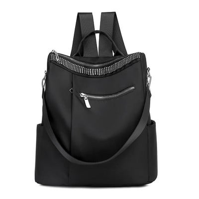 TRAVEASY Fashion Υψηλής ποιότητας Γυναικεία τσάντα πλάτης Oxford Elegance Casual μικρά σακίδια πλάτης Γυναικείες τσάντες ώμου Αντικλεπτική σχολική τσάντα