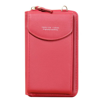 Moteriška Piniginė Pečiai Mini Odiniai Krepšiai Diržai Mobilusis Telefonas Dideli kortelių laikikliai Piniginė Rankinė Pinigų Kišenės Maži Krepšeliai