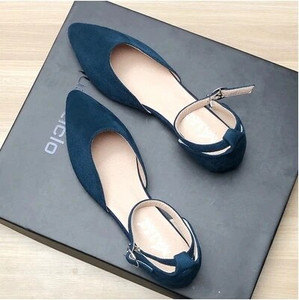 Pantofi pentru femei Pantofi plat pentru femei Confort îmbrăcat în culori uni Pantofi de zi cu toc plat Sandale de vară Simple Zapatos Mujer Pantofi pentru femei