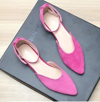 Γυναικεία Flat Flats για Γυναικεία Dressy Comfort Παπούτσια Καθημερινά Παπούτσια με ίσιο τακούνι Καλοκαιρινά σανδάλια Απλά Zapatos Mujer Γυναικεία παπούτσια