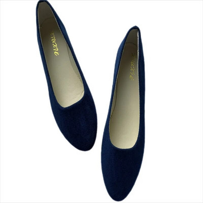 Moteriški plokšti batai Trend Paprasti Saldūs Klasikiniai Saldainių Spalvos Nauji Rudens Vasaros Kasdieniai Flock Butai Valtis Mieli Mergaičių Butai Biuro batai