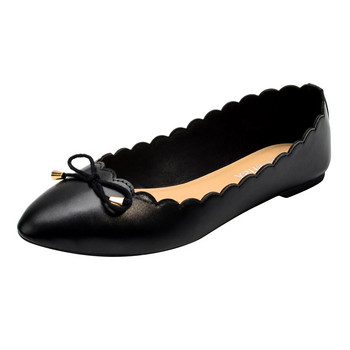 Дамски балетни обувки с равни обувки с квадратни пръсти, тънък ток, плоски балерини, плитки обувки, ежедневни външни без приплъзване плоски Zapatos Planos