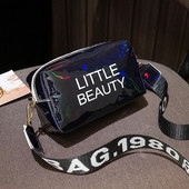 Mala ženska laserska torba preko ramena Messenger torba na rame PVC Jelly Mala torba Messenger Candy Colours torbe Laser Holografska Bolsa