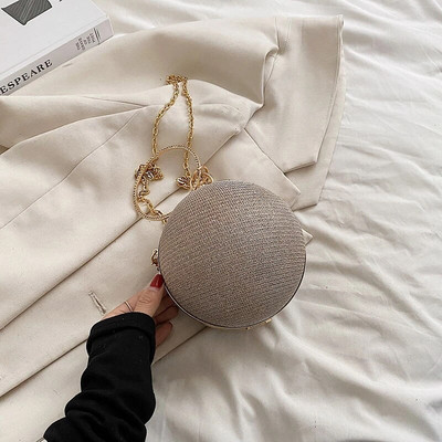 Specil Ring fogantyú strassz esti kuplung táska arany fényes kézitáska és pénztárca Mini kis kosárlabda Crossbody válltáska