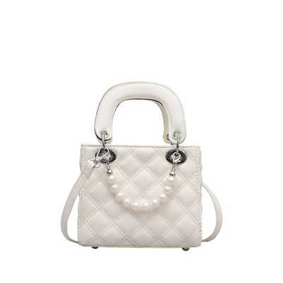 Híres márkájú női kézitáskák felső fogantyús táska klasszikus bőr, négyzet alakú steppelt válltáska 2021 trend