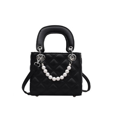 Híres márkájú női kézitáskák felső fogantyús táska klasszikus bőr, négyzet alakú steppelt válltáska 2021 trend