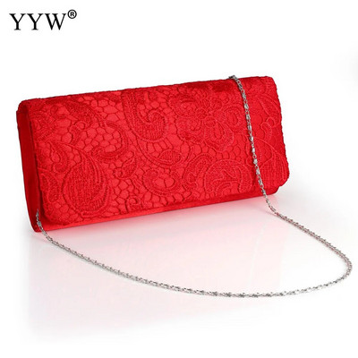 YYW Vintage Satin Clutch Krepšys Moterims Vakarinė Piniginė Vandeniui Neperšlampami Dieniniai Pečių Krepšiai Mėlynos Pirkinių Piniginės Prom Sac