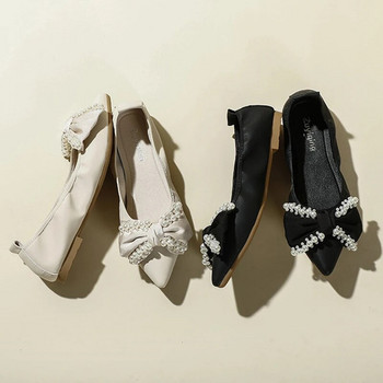 Дамски летни плоски обувки с плитък връх в устата за жени Меки мързеливи обувки с педали Плоски обувки Дамски обувки Дамски Vc3124