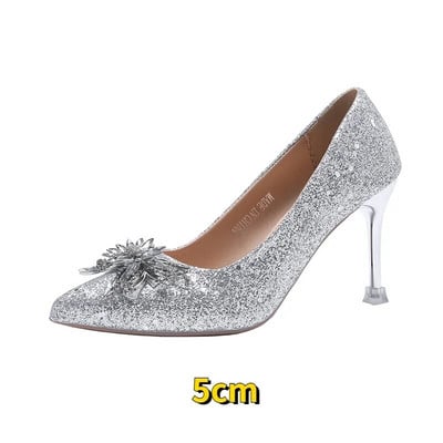 Sandale de vânt cu strasuri, cu nod fluture, transparente, cu toc înalt, sandale pentru femei, pantofi de modă