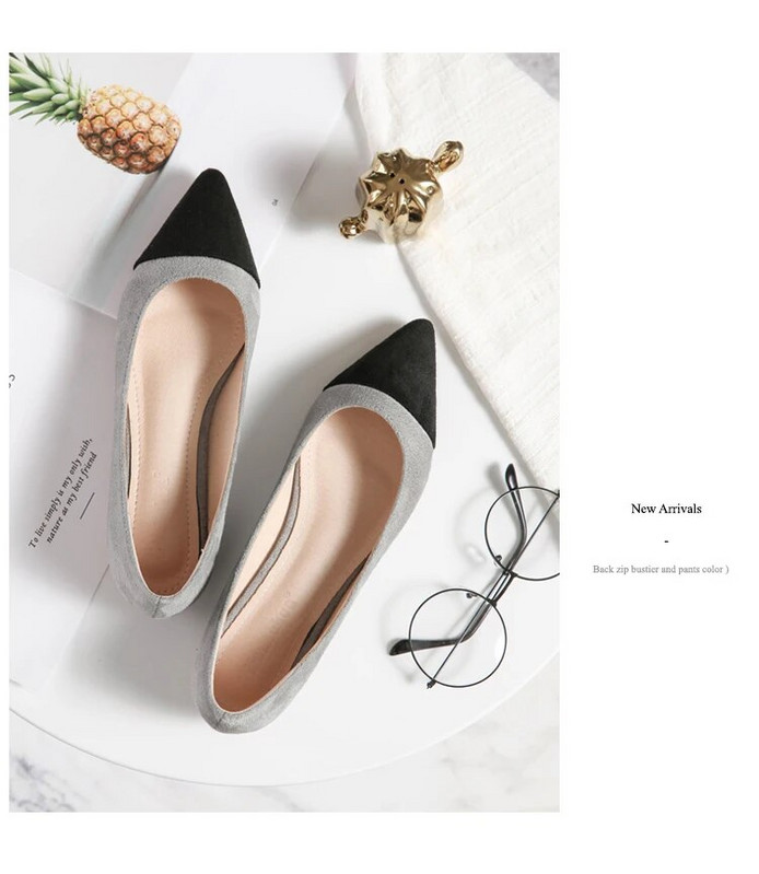 Női lapos bőr hegyes lábujj csúszás naplopókon All Match Elegáns stílus Alkalmi női cipők Zapatos De Mujer női cipők