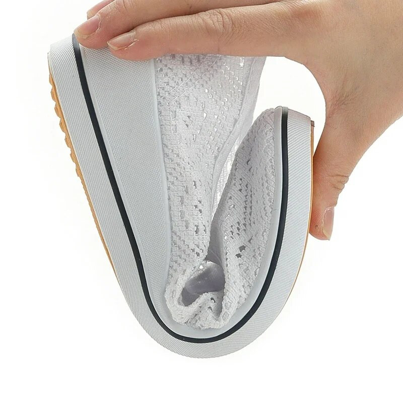 Maogu Moteriški slaugytojo teniso bateliai Moteriški basutės 2024 m. pavasaris, 2024 m. pavasaris, vasaros drobė mergaitei, laisvalaikio minkšti moteriški balti sportbačiai