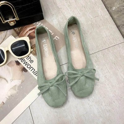 Nove ženske ravne natikače natikače u boji slatkiša Mekane udobne ženske cipele Zapatos Mujer ravne cipele baletne