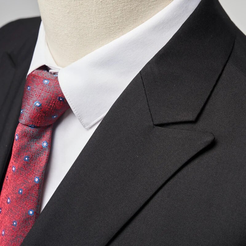 Blézer nadrágok butik divat egyszínű üzleti alkalmi férfi öltöny, kétrészes szett vőlegény esküvői ruha parti dupla gombos öltöny