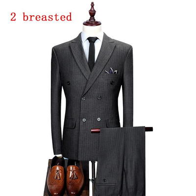 ( Jakna + prsluk + hlače ) Luksuzna marka Boutique Fashion Muško formalno uredsko poslovno odijelo 3 komada Vjenčanica za mladoženje