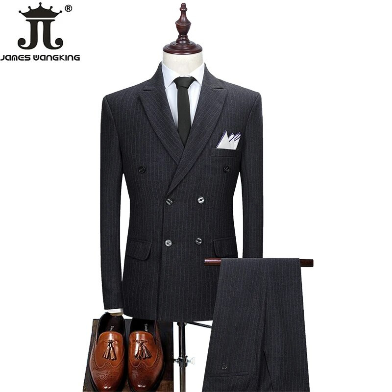 ( Jakna + prsluk + hlače ) Luksuzna marka Boutique Fashion Muško formalno uredsko poslovno odijelo 3 komada Vjenčanica za mladoženje