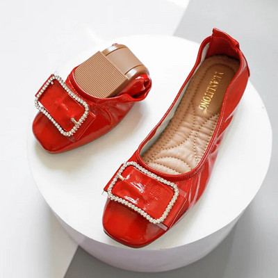 Plokštūs batai Moteriški madingi juodi slydimo batai moterims 2024 m. Odiniai laisvalaikio batai Moteriški Loafers Moteriški Zapatos De Mujer Chaussure