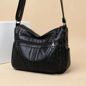 Női hímzős táska Kiváló minőségű bőr női kézitáskák 2023 női válltáska Kis Crossbody táskák nőknek Sac a Main