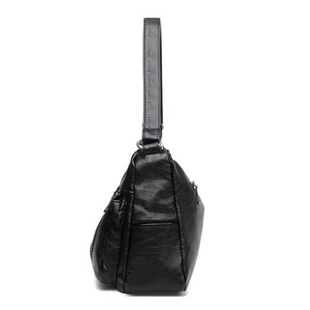 Дамска чанта с бродерия Висококачествени кожени дамски чанти 2023 Дамска чанта през рамо Малки чанти през рамо за жени Sac a Main