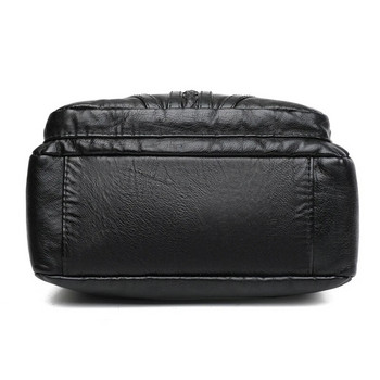 Дамска чанта с бродерия Висококачествени кожени дамски чанти 2023 Дамска чанта през рамо Малки чанти през рамо за жени Sac a Main