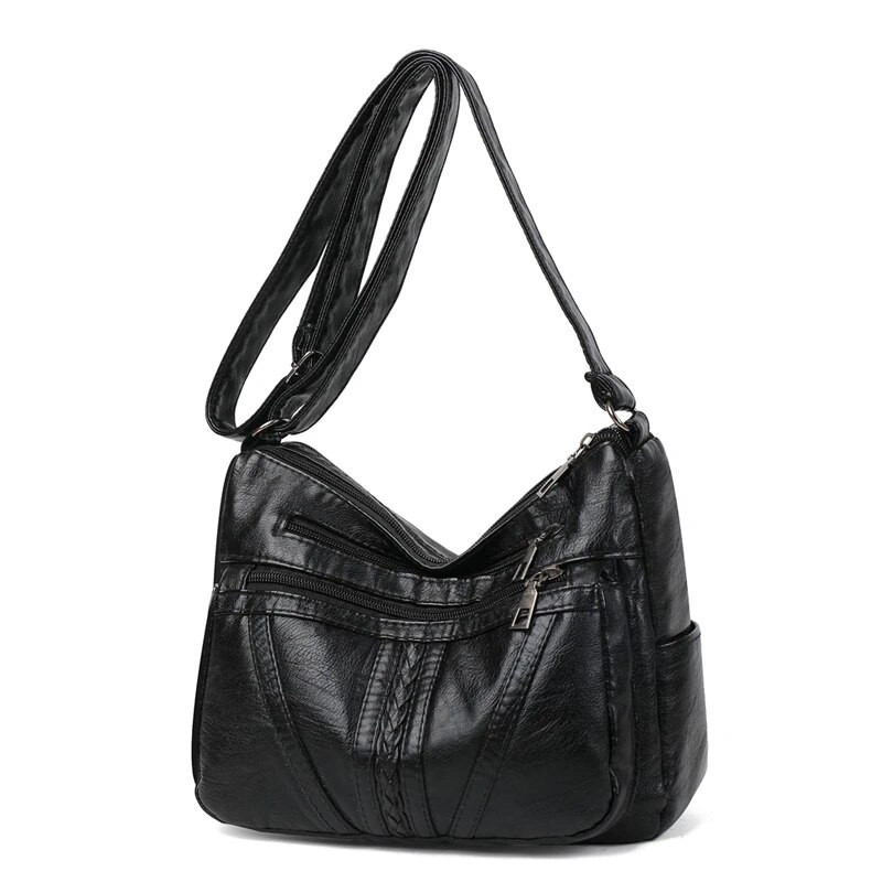 Női hímzős táska Kiváló minőségű bőr női kézitáskák 2023 női válltáska Kis Crossbody táskák nőknek Sac a Main