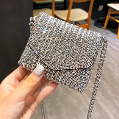 JIOMAY Dinner Water Diamond Handbag 2023 Brand Luksuzna torba Ženski novčanik Modni trend Svestrana ženska četvrtasta torba preko ramena