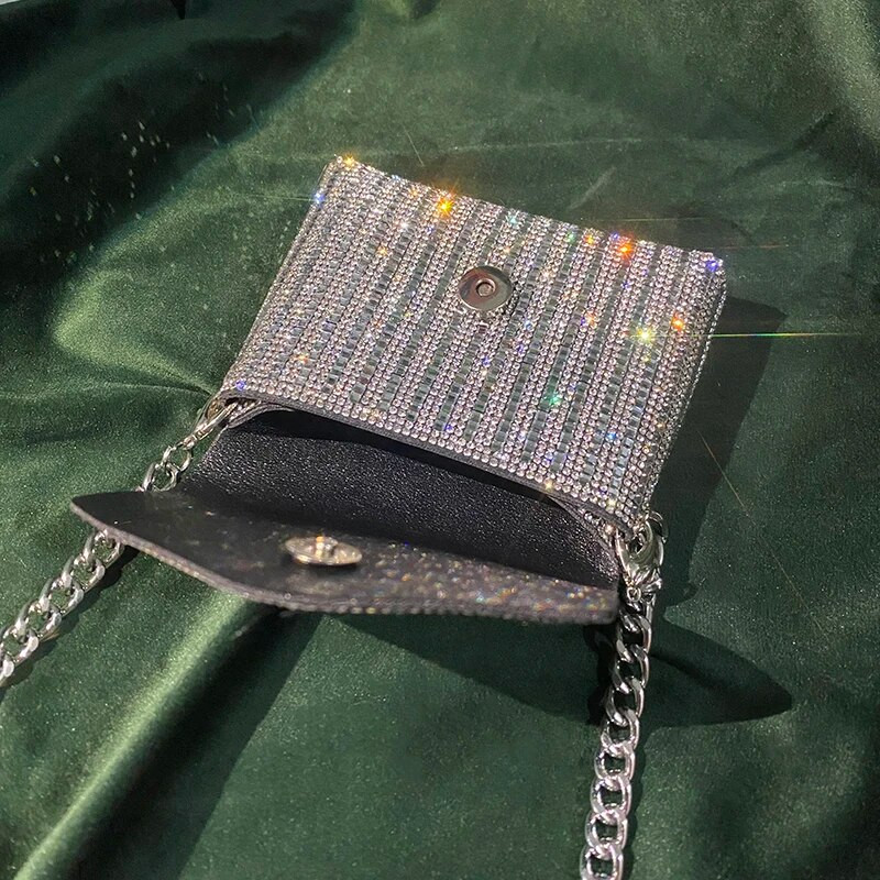 JIOMAY Dinner Water Diamond Handbag 2023 Brand Luksuzna torba Ženski novčanik Modni trend Svestrana ženska četvrtasta torba preko ramena
