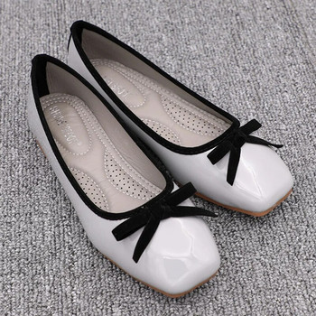 Дамски обувки с големи размери 2023 Пролет/лято Нови обувки с квадратни пръсти Дамски обувки в корейски стил Дамски обувки тип лодка Леки обувки за шофиране