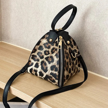 Дамска чанта с леопардов принт Чанти през рамо от изкуствена кожа Мини чанти за момичета Дамска чанта през рамо Змийска кожа Чанта за съединител Портмоне