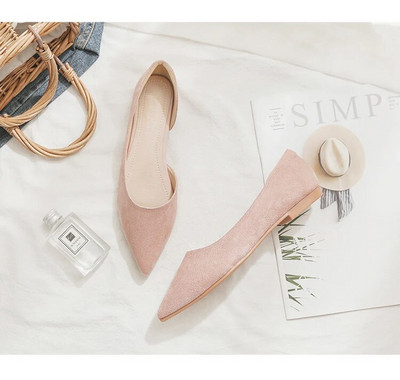 Velike proljetne jesenske cipele s ravnim dnom i ravnim dnom, jednobojne cipele s ravnom potpeticom, jednobojne, natikače Zapatos De Mujer