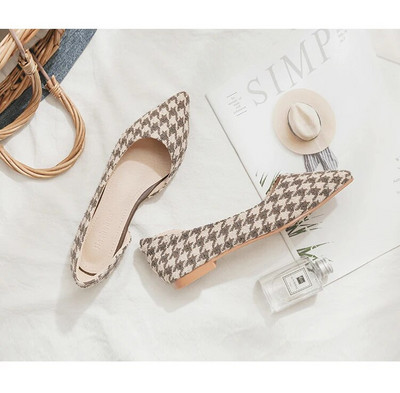 Velike proljetne jesenske cipele s ravnim dnom i ravnim dnom, jednobojne cipele s ravnom potpeticom, jednobojne, natikače Zapatos De Mujer