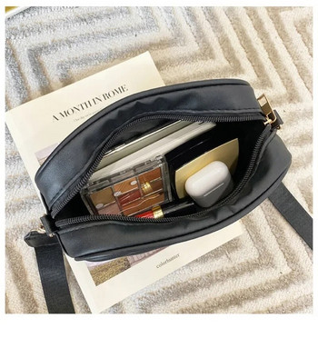 New Arrival Fashion Γυναικεία Μικρή τσάντα χιαστί PU Δερμάτινη τσάντα Messenger Τσάντα με φερμουάρ Τσαντάκι Καλοκαιρινή τσάντα ταξιδιού για γυναίκες