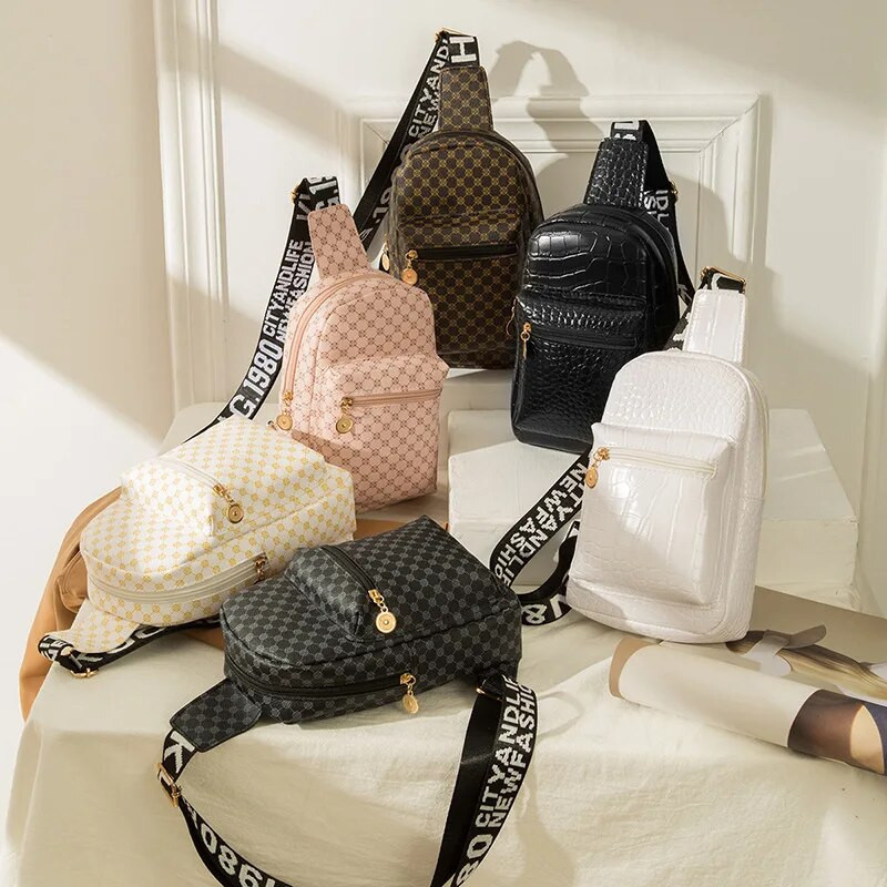 Ženska nova torba za prsa Slobodno vrijeme Sport Putovanja Na rame Messenger torba preko ramena Muškarci Žene Clutch torbica Mini torbica Ručne torbice