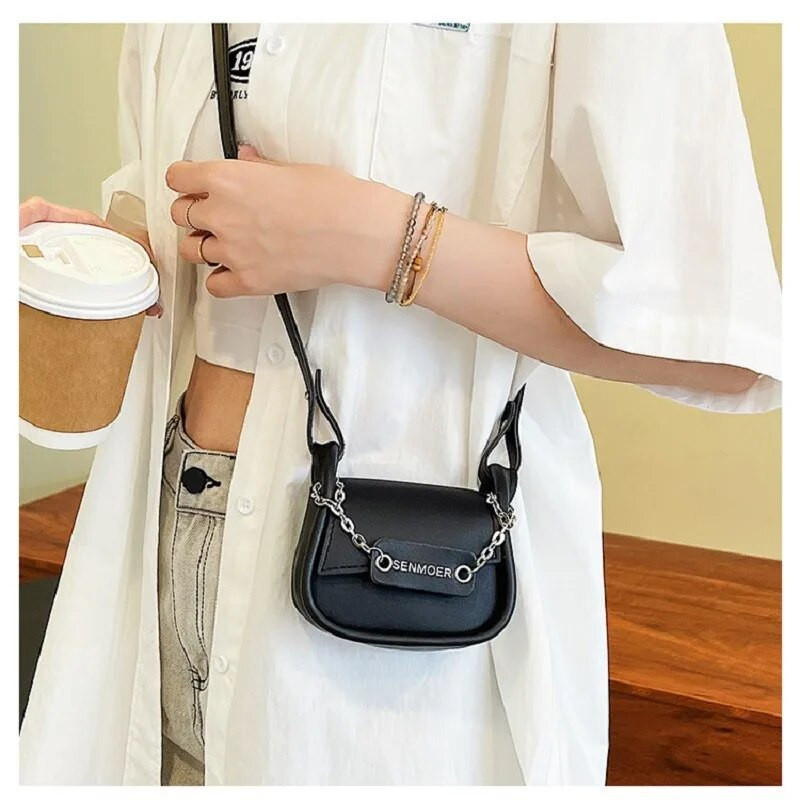 Male ležerne ženske torbice na ramenu, dizajnerske torbice 2022., slova, ženske torbice s lancima, mini ženske torbice i ručne torbice