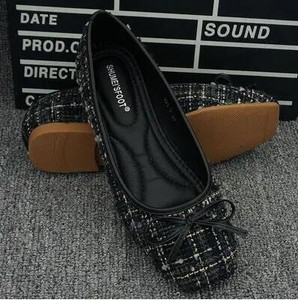 Korejske modne ženske cipele Ravne ravne cipele s četvrtastim prstima Ležerne plitke cipele velike veličine Ženske natikače 2023. Proljeće Jesen