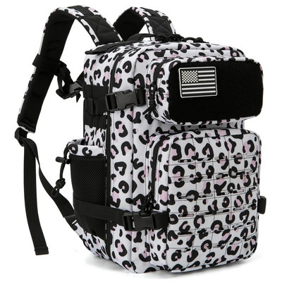 QT&QY 25L Военни тактически раници за мъже Army Laser Cut Molle Daypack Small Bug Out Bag Gym раница с двойни поставки за чаши